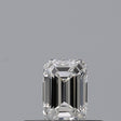 0.24 carat Emerald diamond E VVS2 