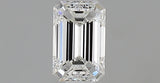 0.38 carat Emerald diamond G VVS1 