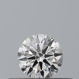 0.19 carat Round diamond E IF Excellent