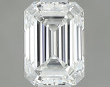 0.51 carat Emerald diamond F  VS2 Very good