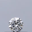 0.18 carat Round diamond E VVS2 Excellent