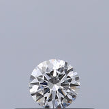 0.18 carat Round diamond E VVS2 Excellent