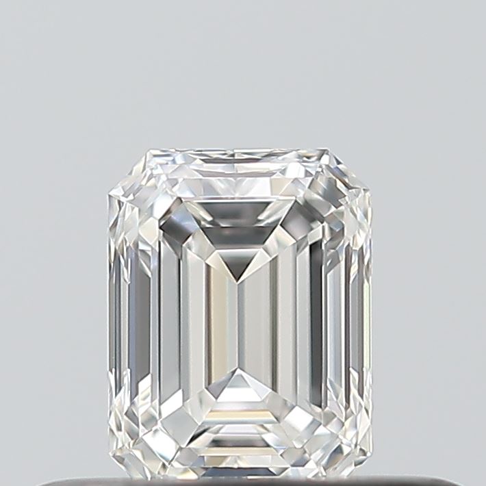 0.32 carat Emerald diamond F  VVS2