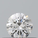0.22 carat Round diamond F  VVS2 Excellent
