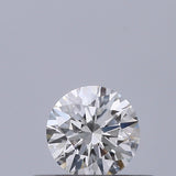 0.24 carat Round diamond G IF Excellent