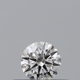 0.19 carat Round diamond D  VVS1 Excellent