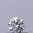 0.24 carat Round diamond F VVS2 Excellent