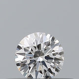 0.19 carat Round diamond F  IF Excellent
