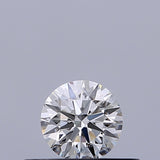 0.27 carat Round diamond F IF Excellent