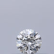 0.19 carat Round diamond E VVS1 Excellent
