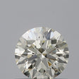 0.53 carat Round diamond J VVS2 Excellent