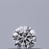 0.19 carat Round diamond E VVS1 Excellent
