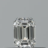 0.23 carat Emerald diamond F VVS1 