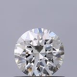 0.52 carat Round diamond J VVS2 Excellent