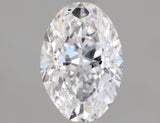 0.90 carat Oval diamond D SI2 
