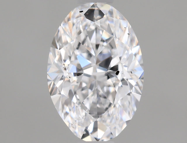 0.90 carat Oval diamond D SI2 