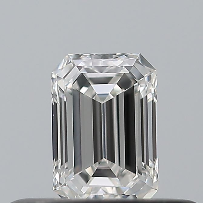 0.26 carat Emerald diamond F  VVS2