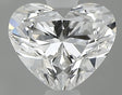 0.62 carat Heart diamond E IF 
