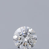 0.18 carat Round diamond E IF Excellent
