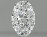 0.44 carat Oval diamond D  VVS2 Excellent