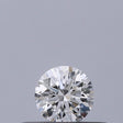 0.19 carat Round diamond E VVS2 Excellent