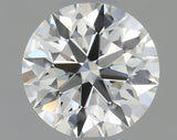 0.53 carat Round diamond I VVS2 Excellent