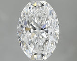 0.60 carat Oval diamond D VVS2 