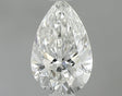 0.34 carat Pear diamond H VVS1 