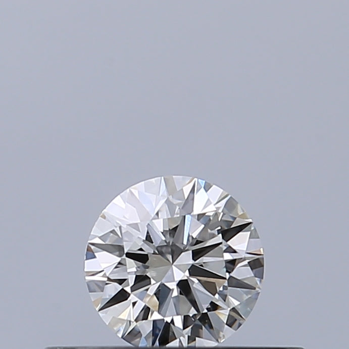 0.24 carat Round diamond E VVS2 Excellent