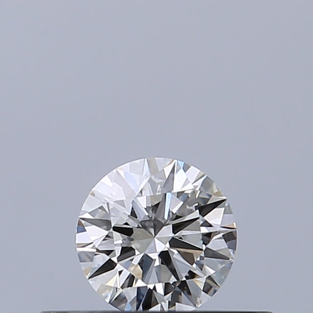 0.24 carat Round diamond E VVS2 Excellent