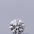 0.18 carat Round diamond G IF Excellent