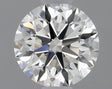 0.53 carat Round diamond J IF Excellent