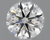 0.53 carat Round diamond J IF Excellent