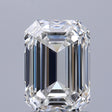 1.01 carat Emerald diamond F VVS1 
