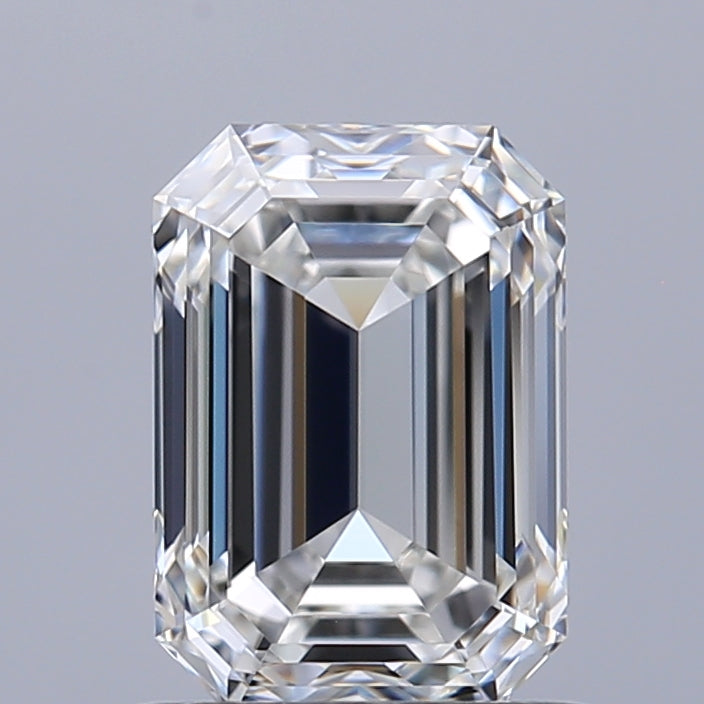 1.01 carat Emerald diamond F VVS1 