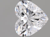 0.70 carat Heart diamond D SI2 