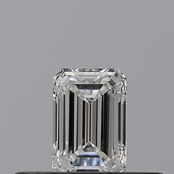 0.23 carat Emerald diamond E VVS2 