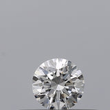 0.19 carat Round diamond D VVS1 Excellent