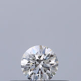 0.18 carat Round diamond E VVS2 Excellent