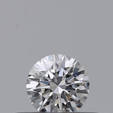 0.24 carat Round diamond D  VVS2 Excellent