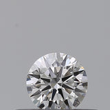 0.24 carat Round diamond F  IF Excellent