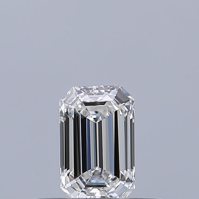 0.25 carat Emerald diamond E VVS1 