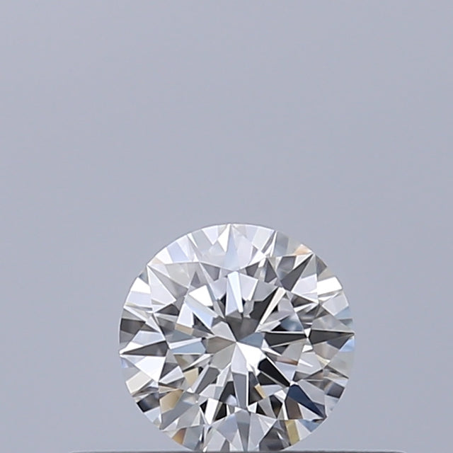 0.25 carat Round diamond F VVS1 Excellent