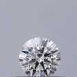 0.25 carat Round diamond E IF Excellent