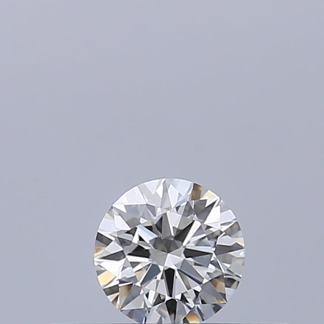 0.18 carat Round diamond E IF Excellent
