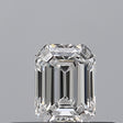 0.29 carat Emerald diamond D VVS2 