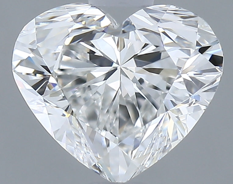 0.90 carat Heart diamond F VVS2 