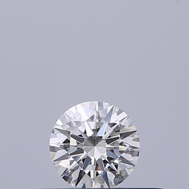 0.21 carat Round diamond F VVS1 Excellent