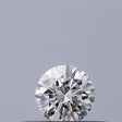 0.19 carat Round diamond F VVS1 Excellent
