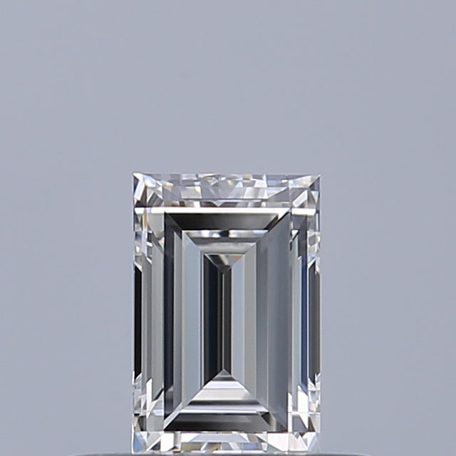 0.34 carat Baguette diamond E VVS2 